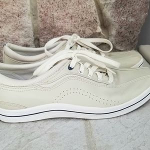Men's Beige Leather Keds size 9.5